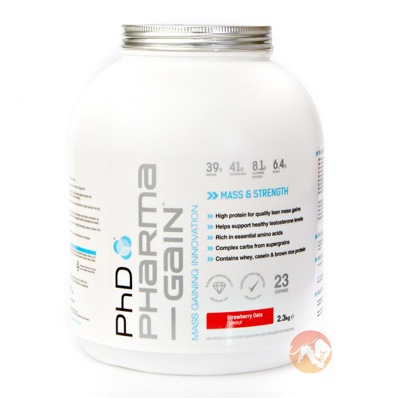 PHD Pharma Gain Strawberry Oats